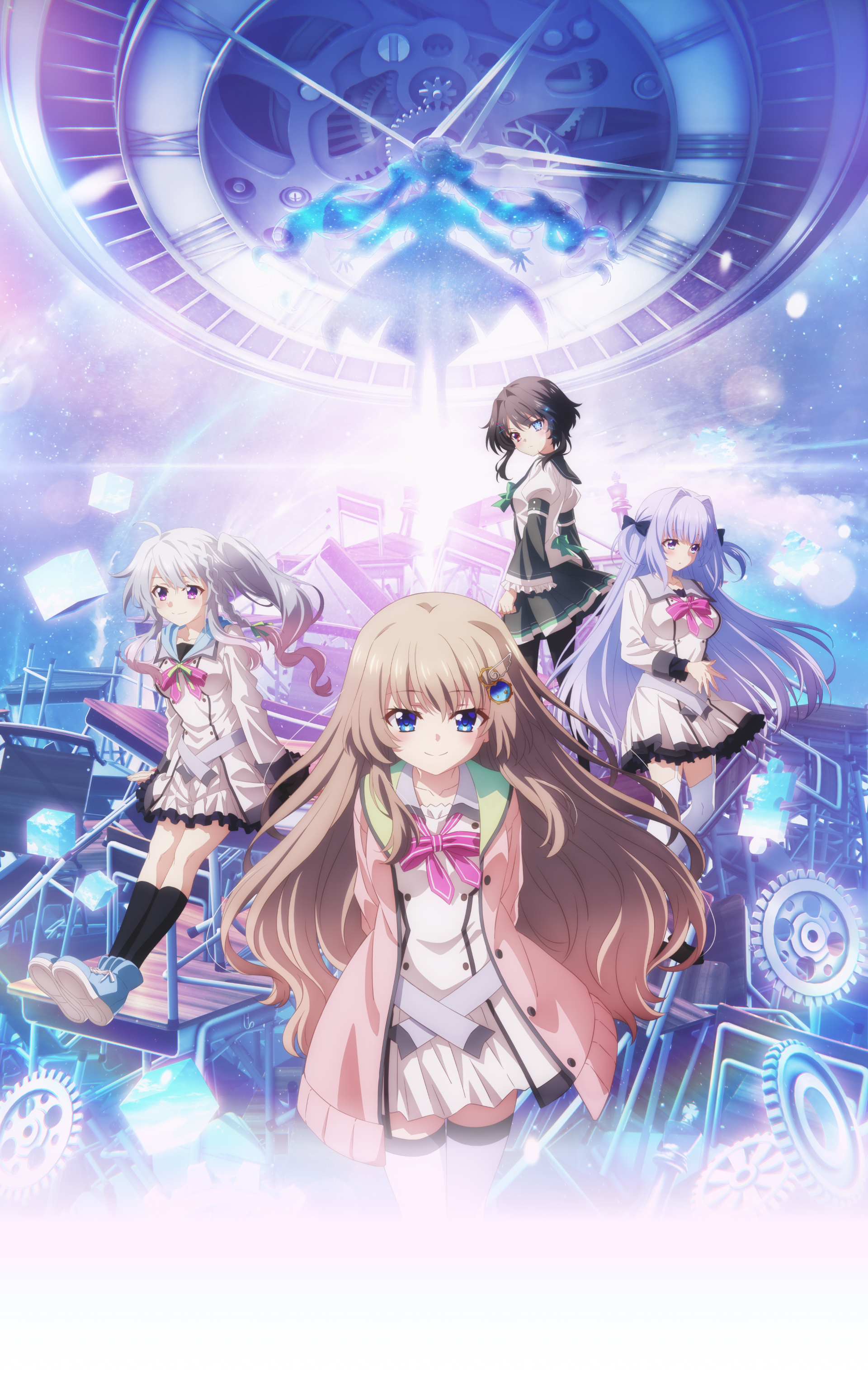 9-nine- Ruler's Crown」TVアニメ、タイトルとビジュアル公開、2025年