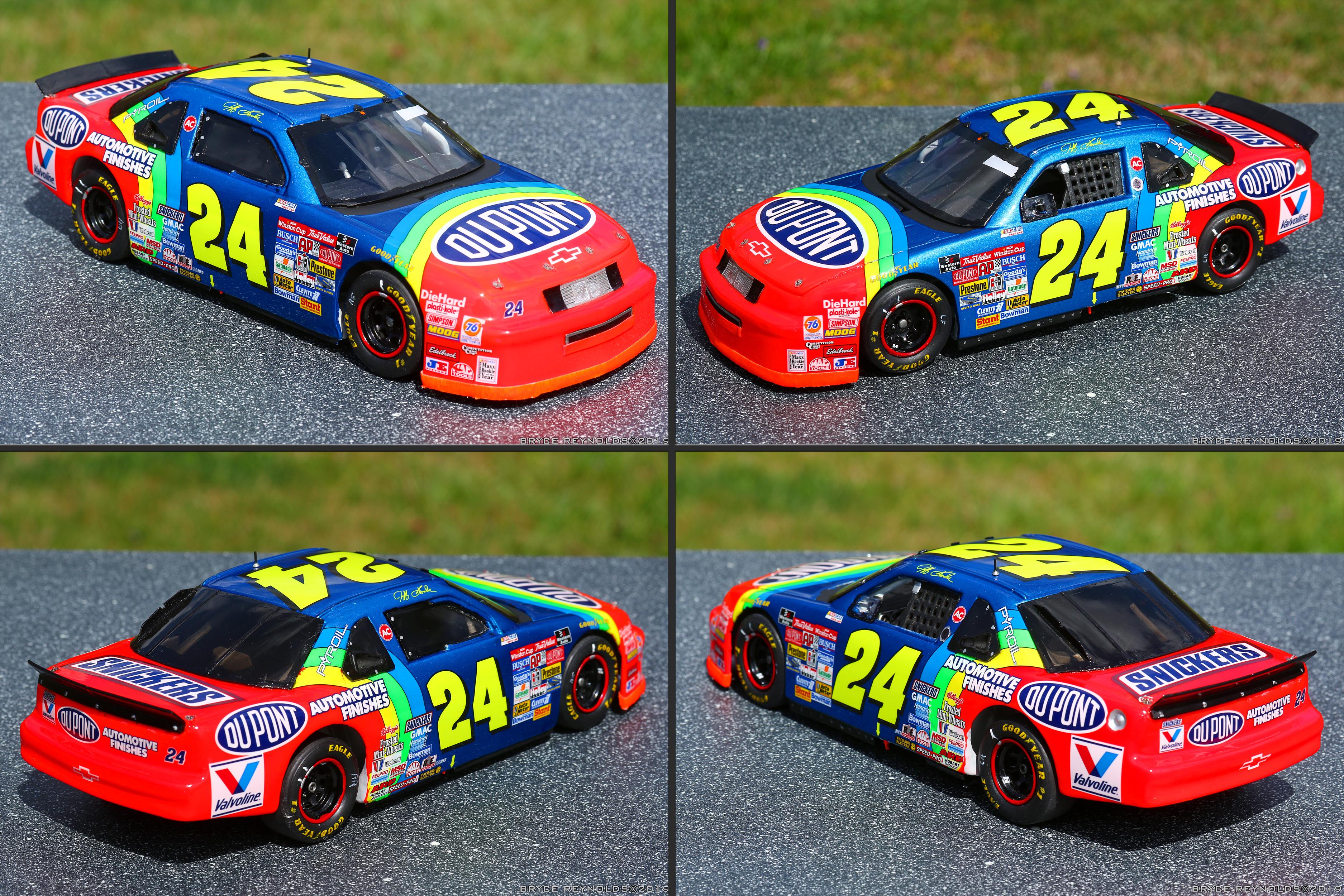 Jeff Gordon 1994 Brickyard 400 Win Model Build. : r/NASCAR