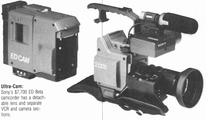 すごく珍しい2ccdのソニーEDC-50。最近まで2ccdカメラの存在を知ら