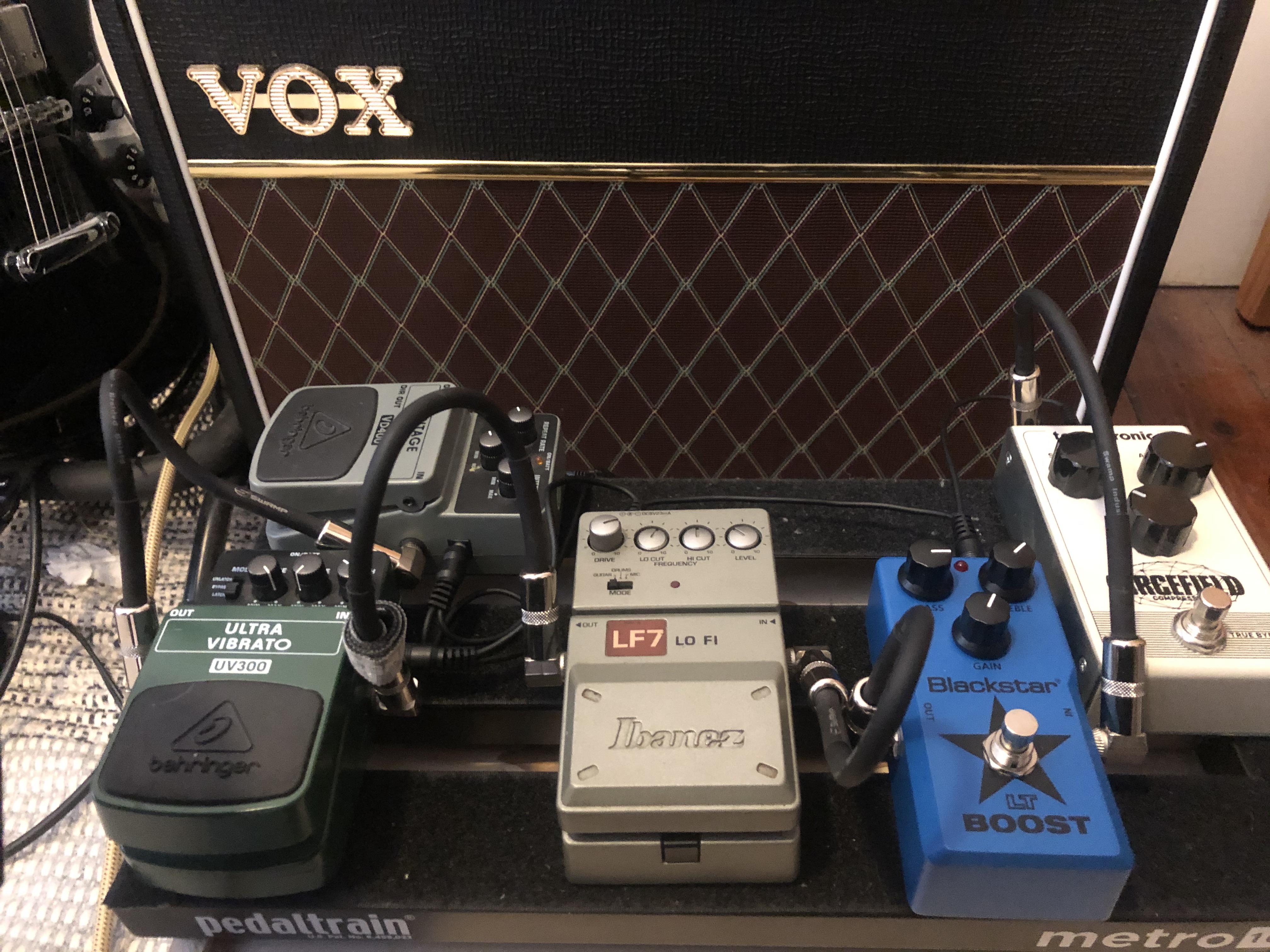 NPD - Ibanez LF7 Lo Fi、ボードの真ん中に直行！このサウンド、ずっと