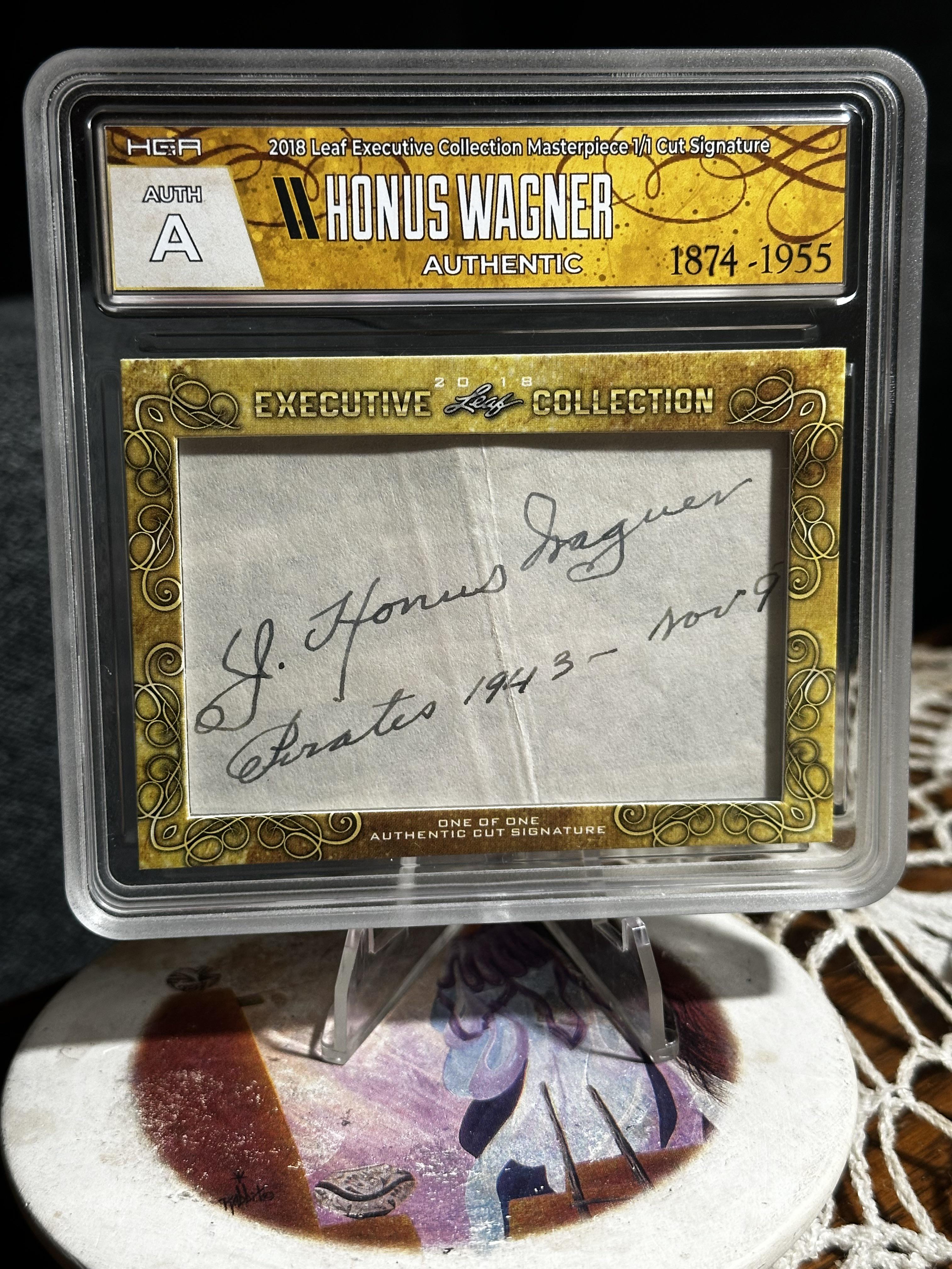 81年前、ホーナス・ワグナーは1943年11月9日にこれにサインしました