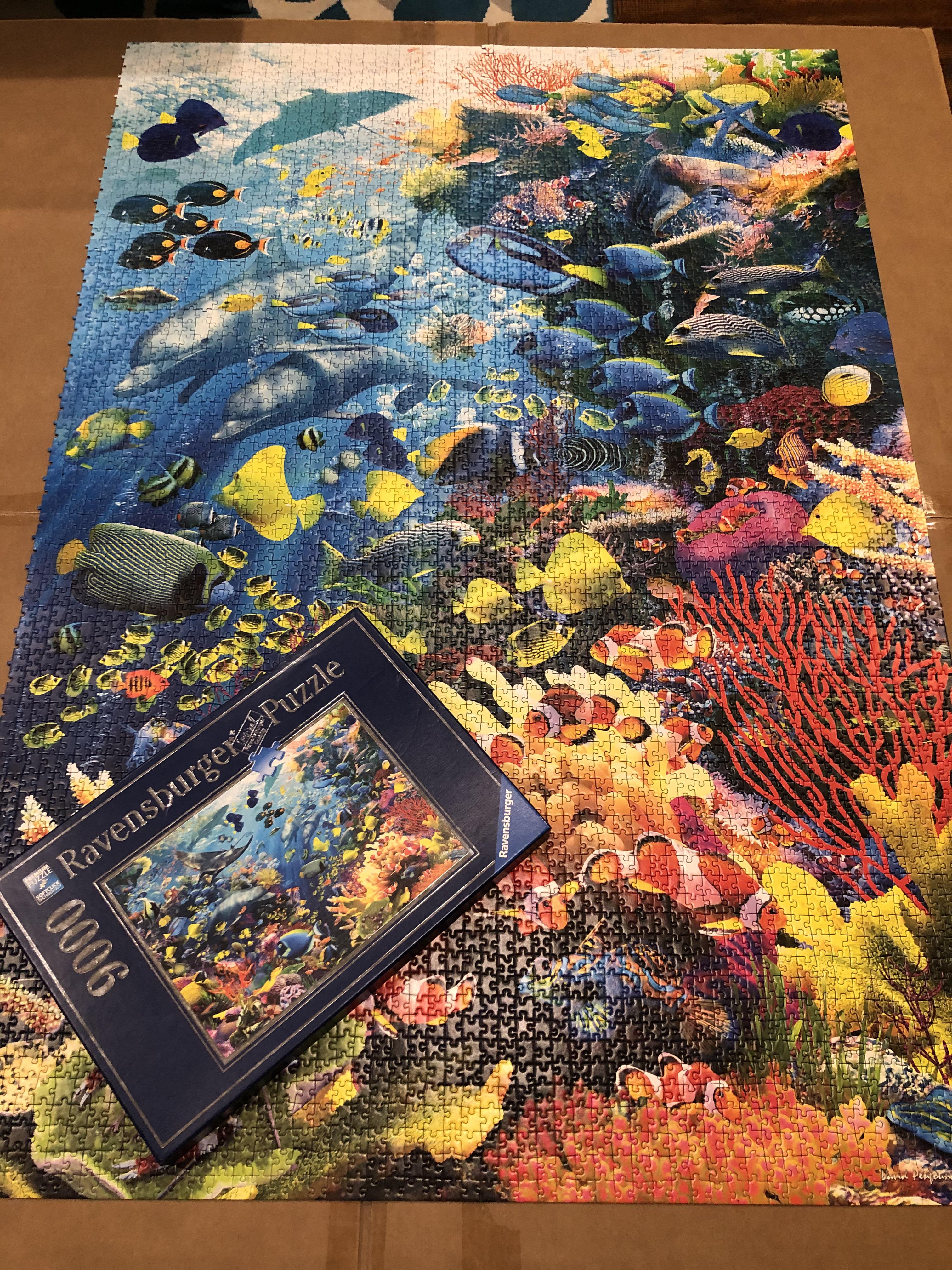 Ravensburger 9000 - Underwater Paradise - Part 1 : r/Jigsawpuzzles