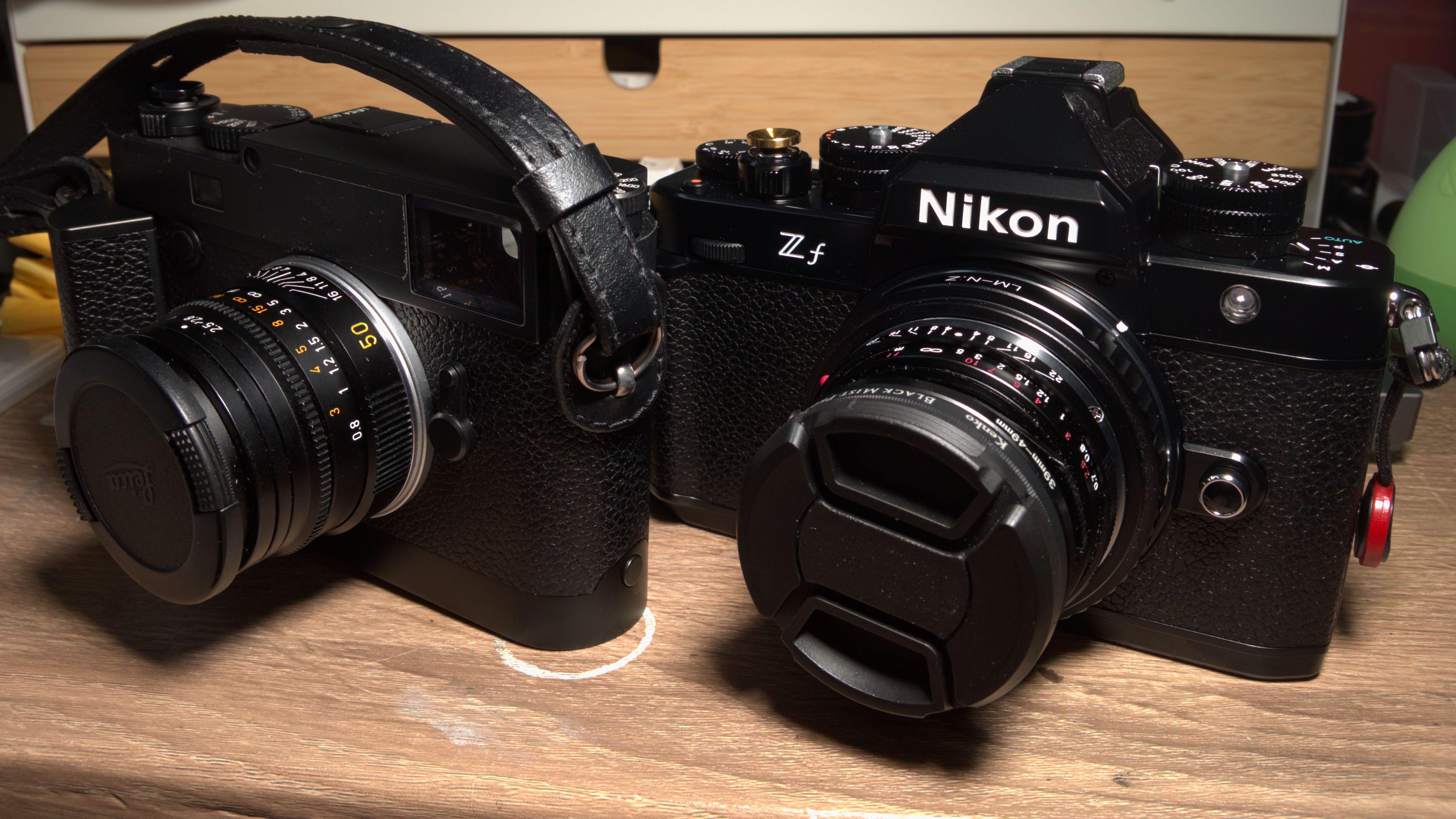 New member to the kit, Nikon ZF with adapted Voigtlander 35mm f