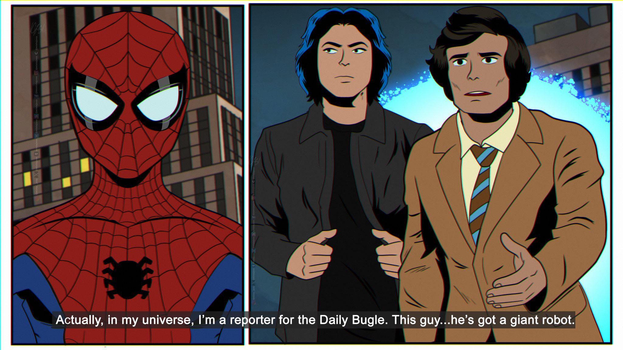 あなたの親愛なる隣人スパイダーマンバース (@mistajonz) : r/Spiderman