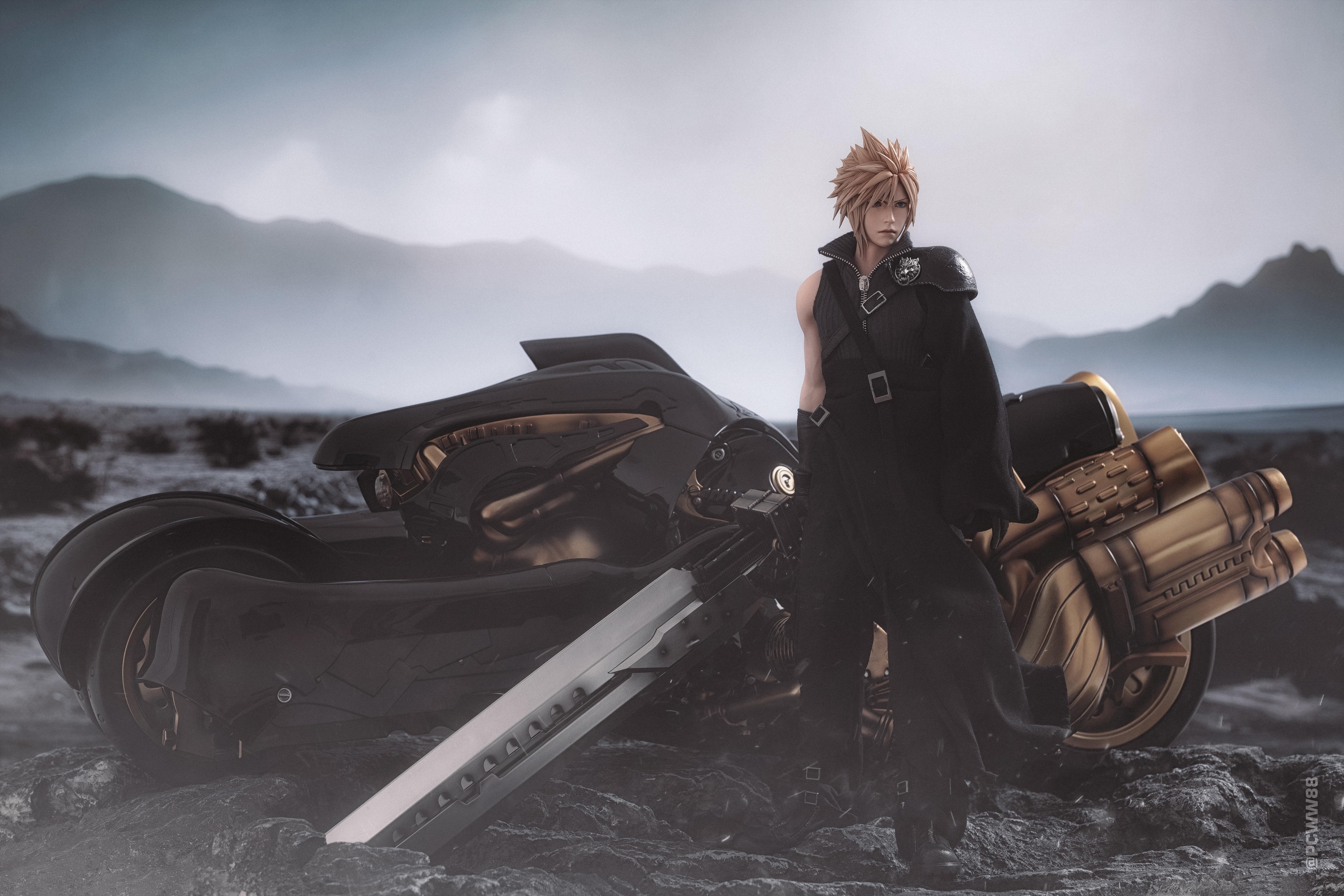 GameToys GT-006A 1/6 AC版 クラウド＆フェンリル (デラックス版) : r