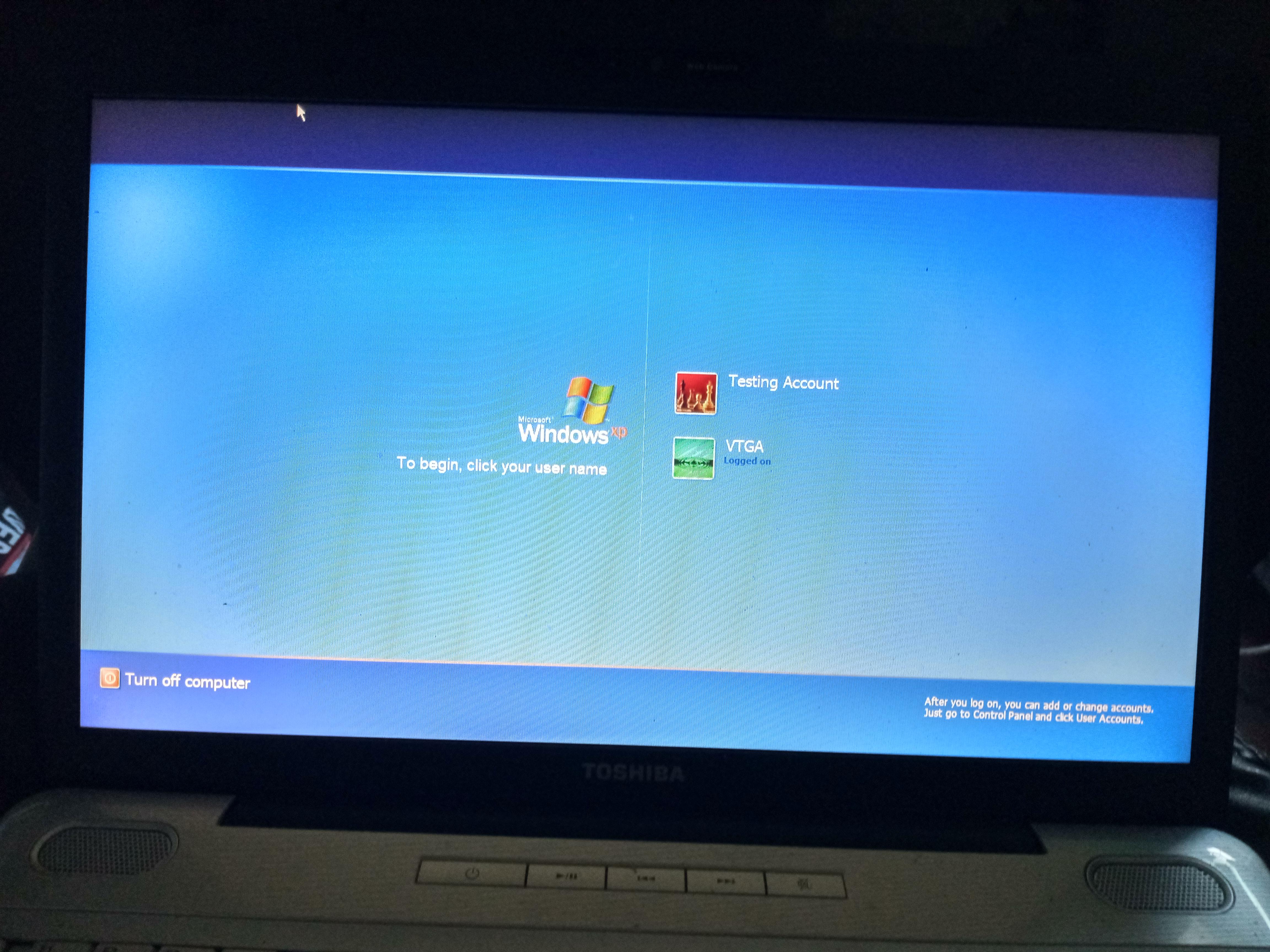 Windows XP on my laptop with all it's drivers installed! : r/windowsxp