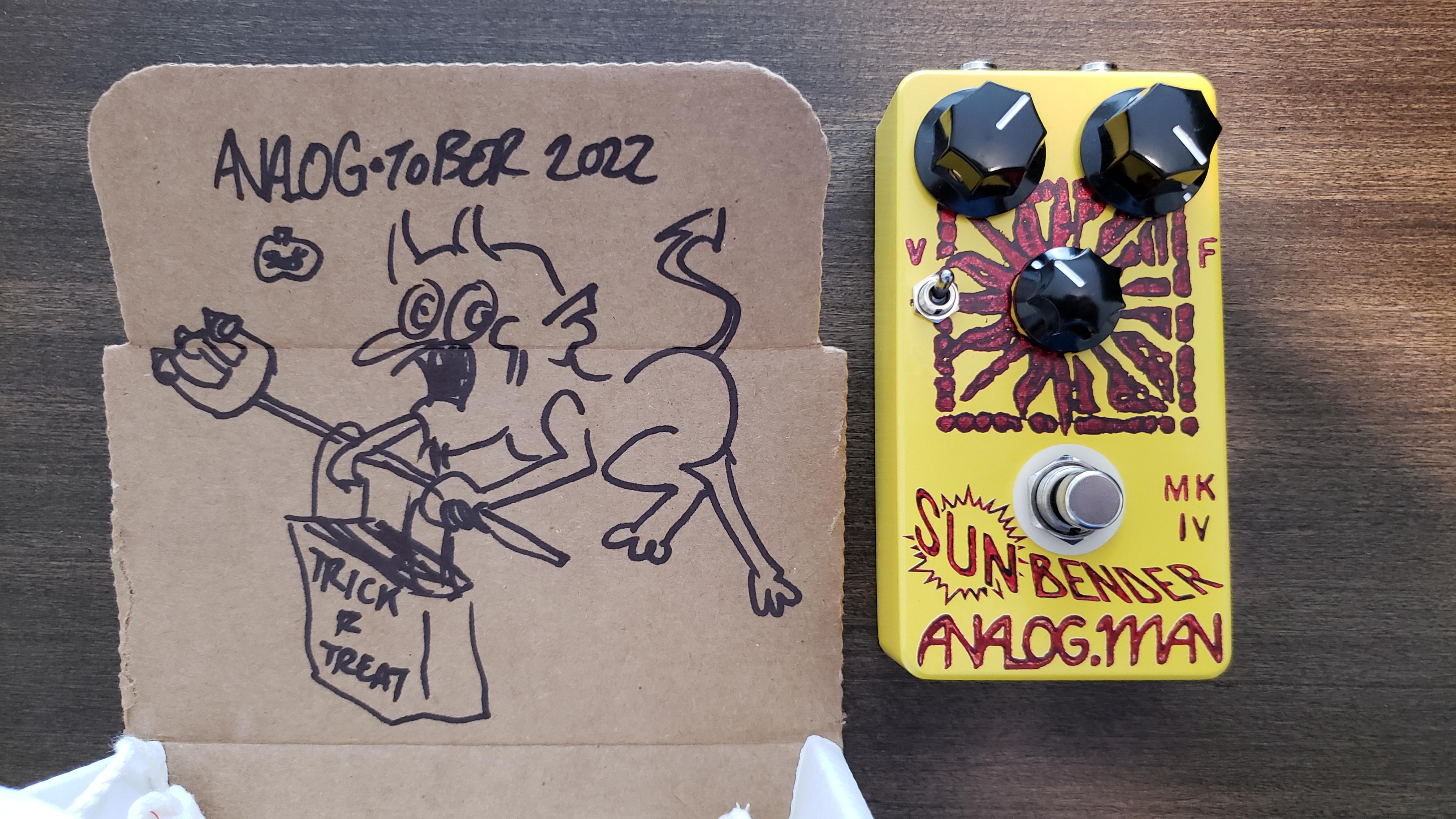 NPD: Analogman Sun Bender MK IV : r/guitarpedals