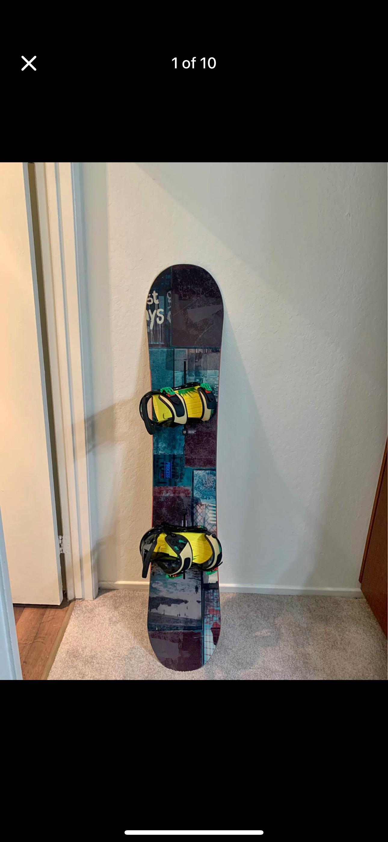 Burton process camber 157 : r/snowboardingnoobs