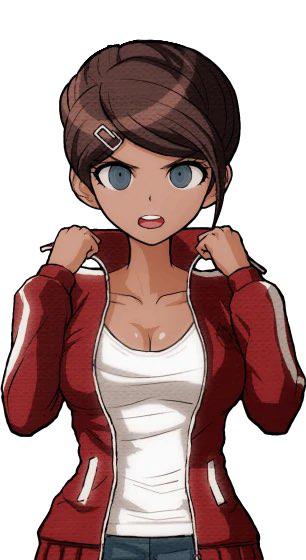 ダンガンロンパのキャラクターだけど、一番象徴的な特徴を消してみた