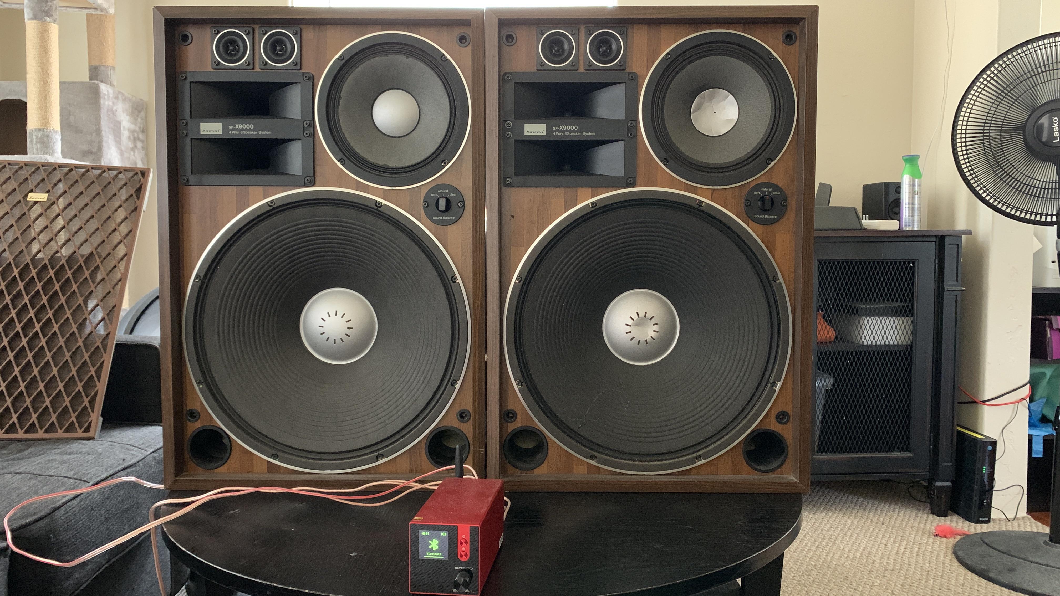 Sansui SP X9000 - Just picked up for free! Liking the sound but