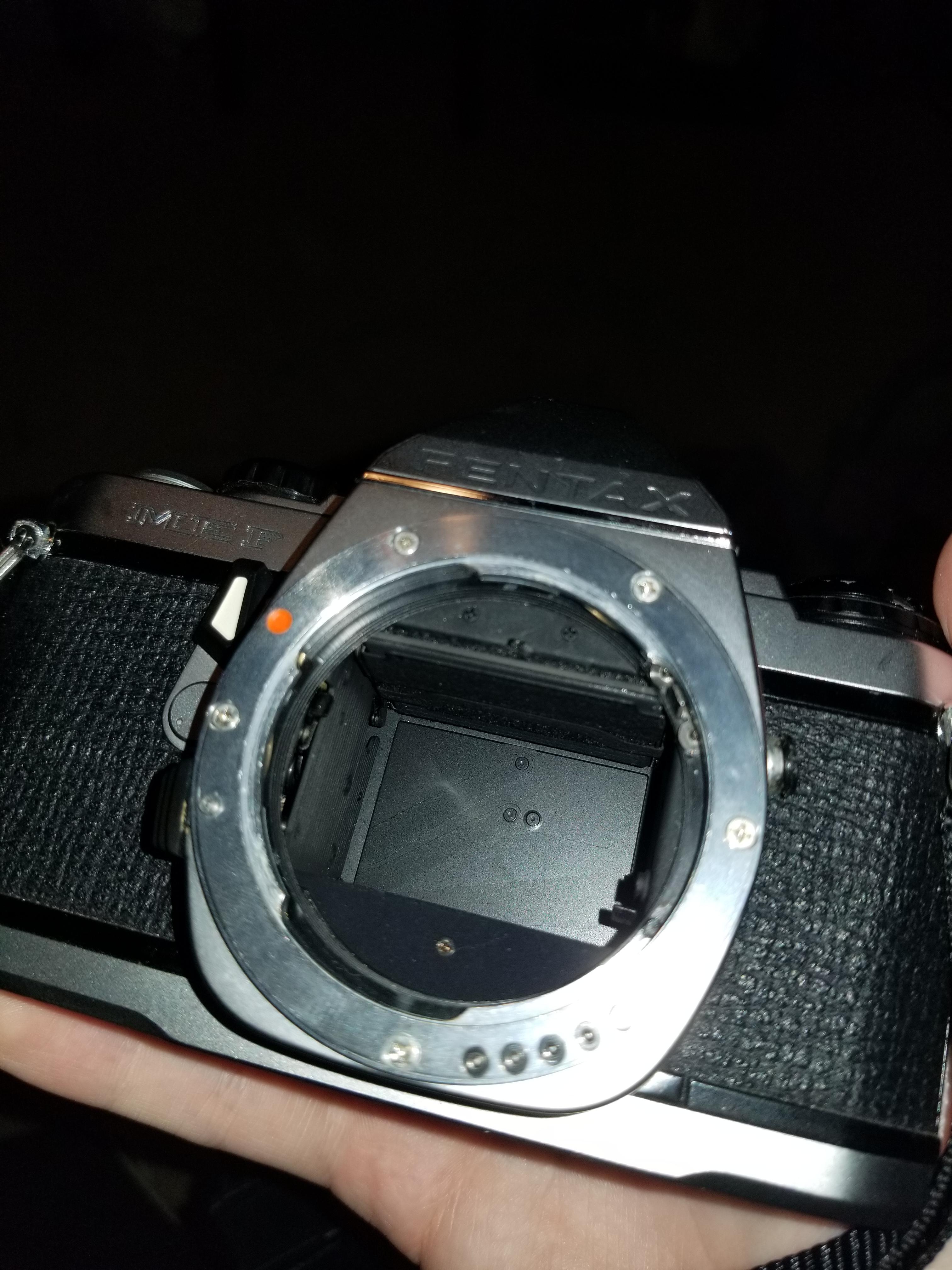 Pentax ME F の問題 : r/AnalogCommunity