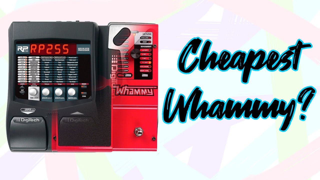 Digitech RP255 Whammy y Droptune || BOSS Katana 50 Mk1 || Squier