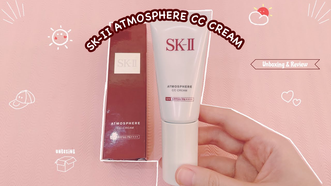 SK-II Atmosphere CC Cream SPF 50 PA++++ | Unboxing and Review