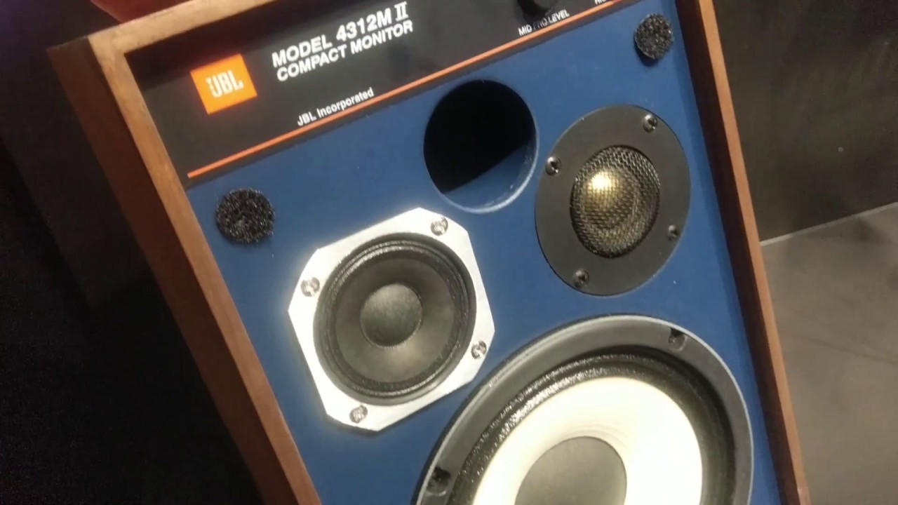 JBL model 4312M II compact monitors 70 years JBL - YouTube