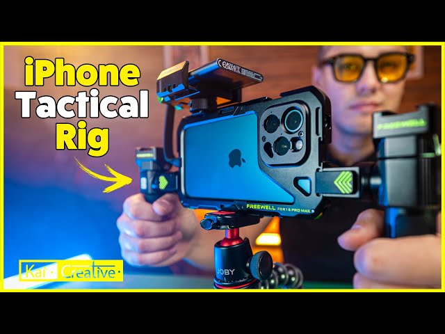 iphone 16/15 Pro Max Filmmaking Rig | FreeWell Genius Rig