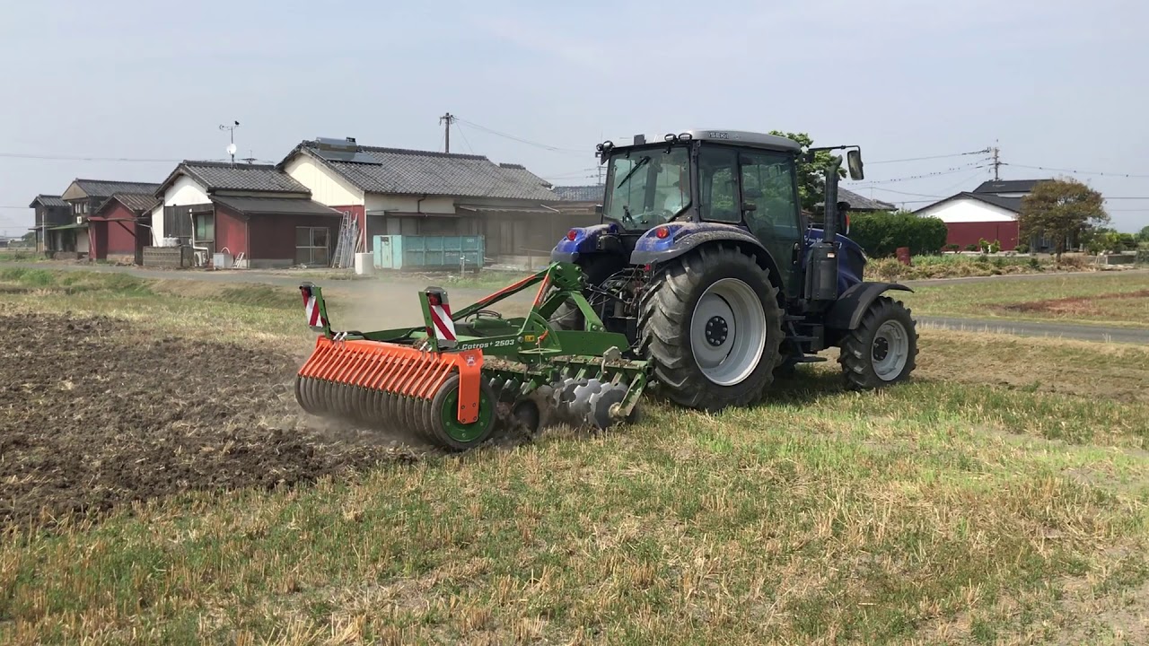 TJW1233+AMAZONEハイスピードディスクハロー - YouTube