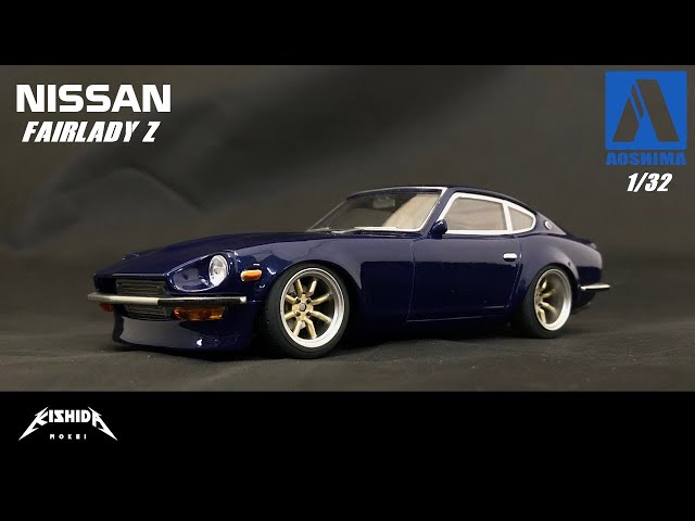 FULL BUILD] Aoshima 1/32 Nissan Fairlady Z Wangan Midnight - YouTube