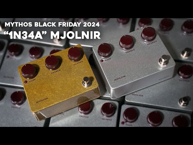 Limited 1N34A Mjolnir Overdrive | Mythos Pedals Black Friday 2024
