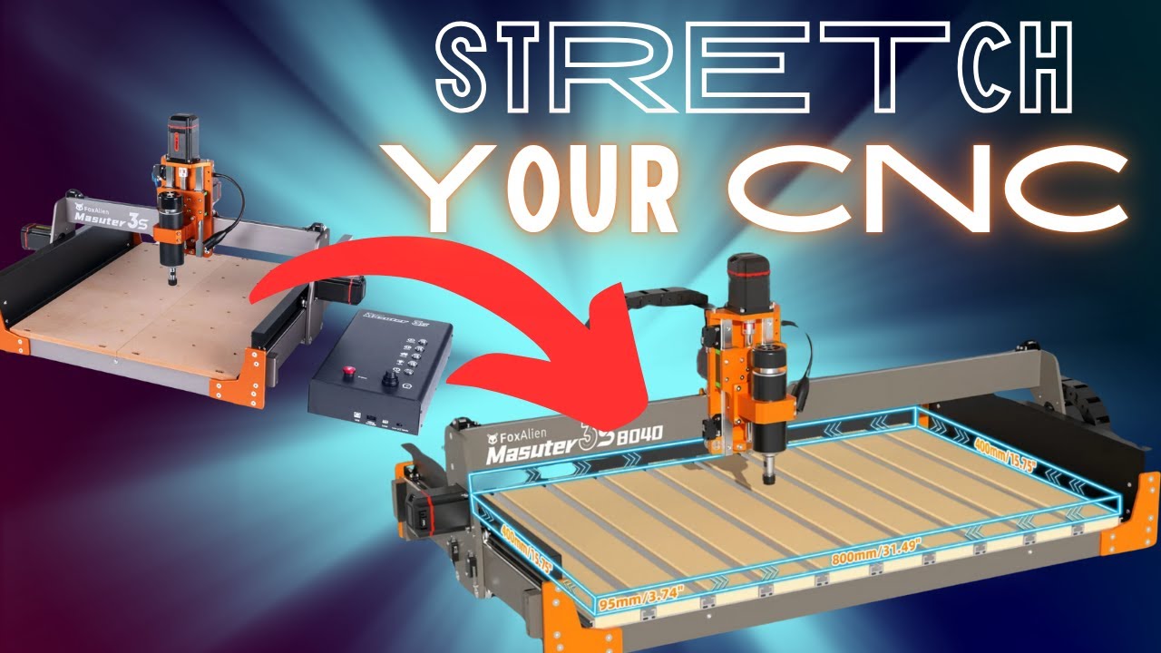 X-Axis Extension Kit 8040 for Masuter 3S
