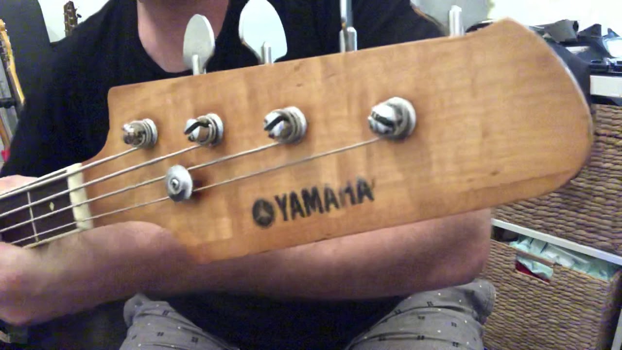 Yamaha SB 55 Demo: Vintage Japanese Bass Guitar - YouTube