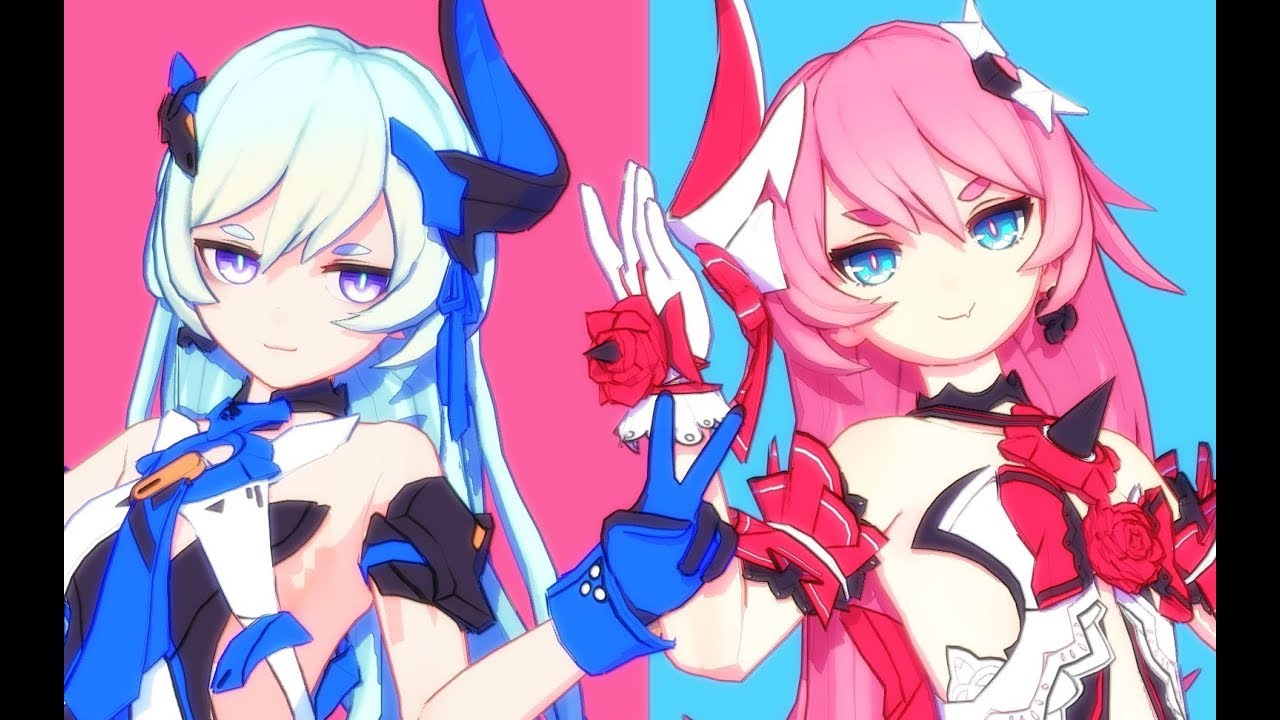 MMD】Honkai Impact 3rd (崩坏3rd) ロザリア & リリア 『劣等上等
