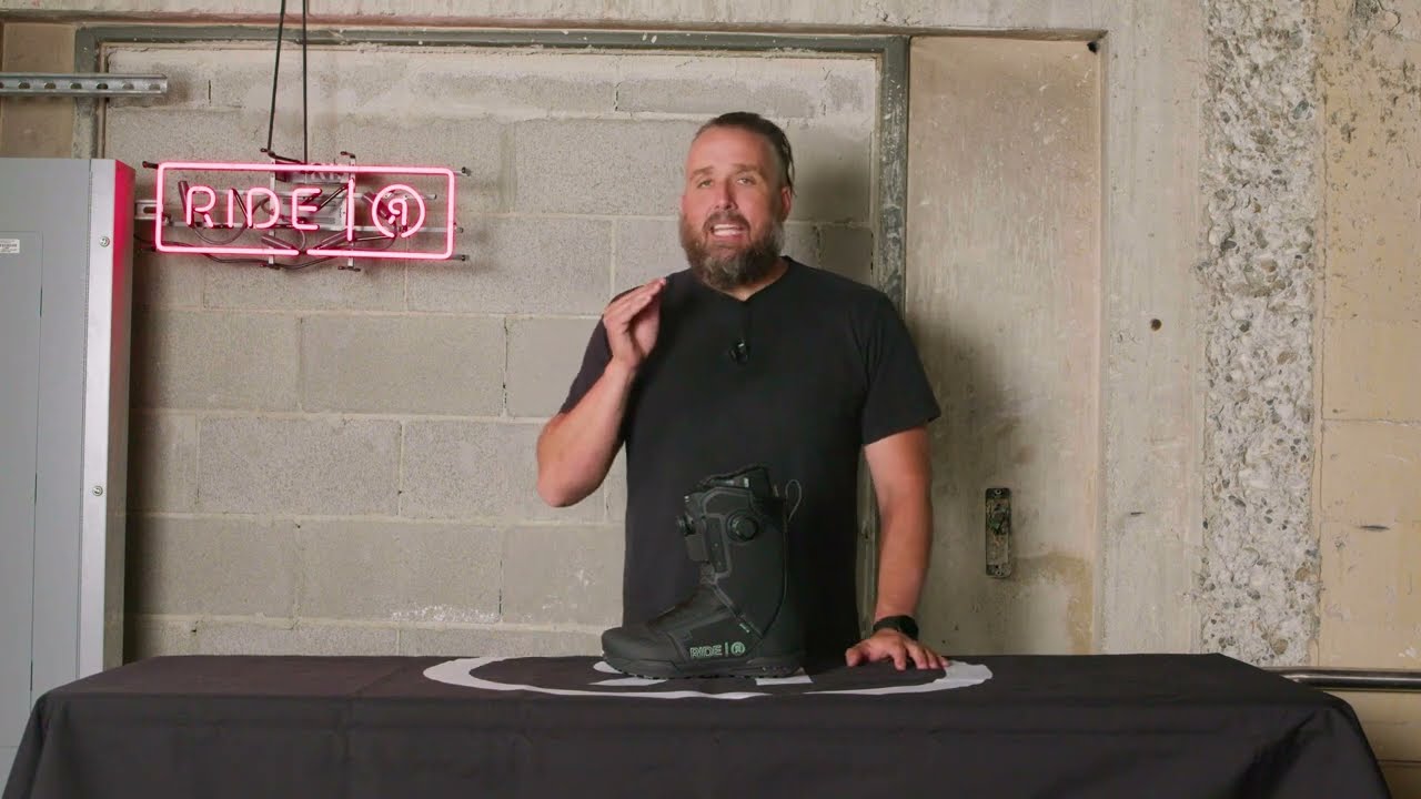 23/24 RIDE 92 Snowboard Boot Overview - YouTube