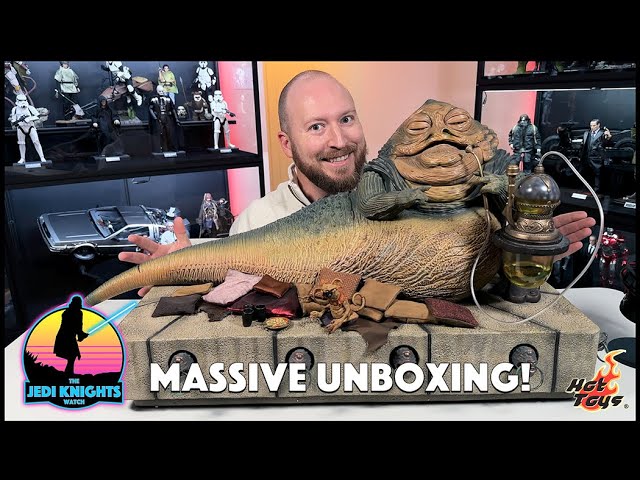 Sideshow 1/6 Jabba The Hutt Deluxe Unboxing & Review - YouTube