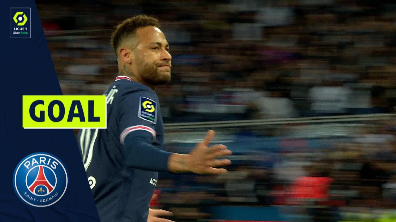 Goal NEYMAR JR (12' - PSG) PARIS SAINT-GERMAIN - OLYMPIQUE DE