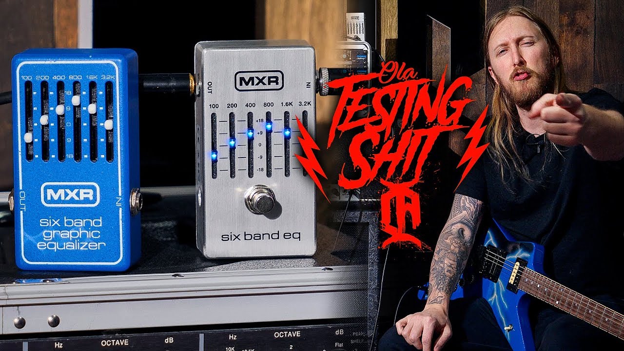 MXR M109S 6-Band Graphic EQ - 6バンド・グラフィックEQ「M109」に