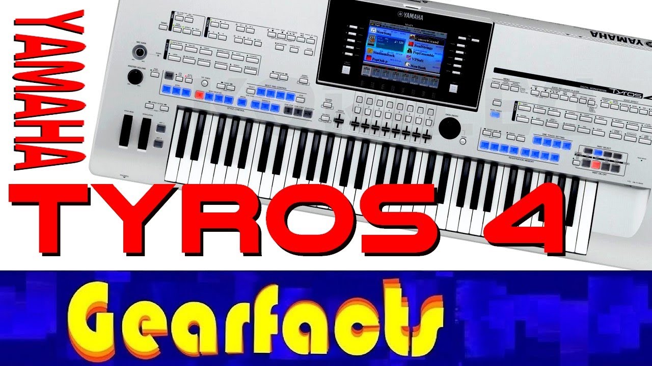Yamaha Tyros 4 demo with minimal talk :) - YouTube