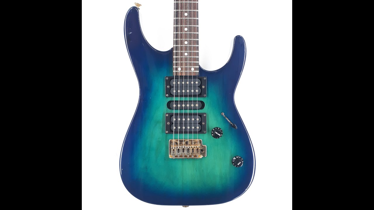 CHARVEL BY JACKSON JAPAN CDS-038 80s - Guitar Shop Barcelona - YouTube