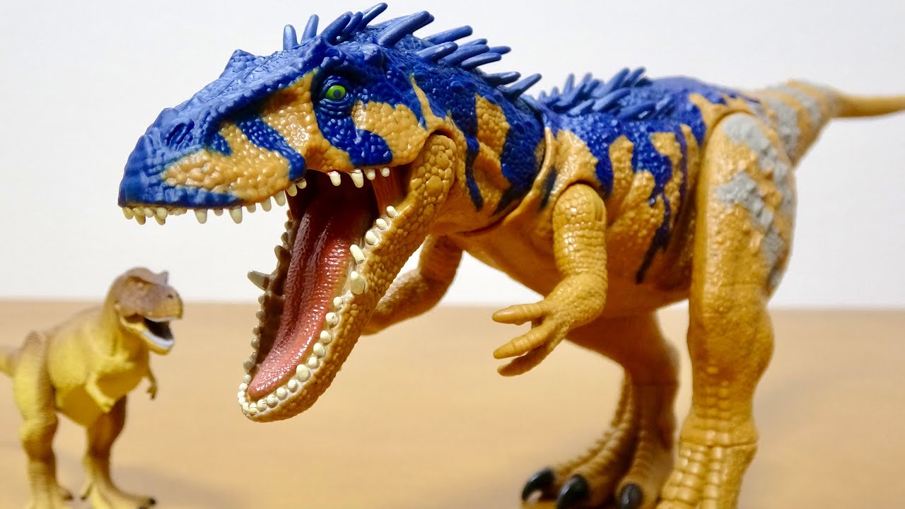 Jurassic World Cool colors! Mattel Seitz Meekerorum - YouTube