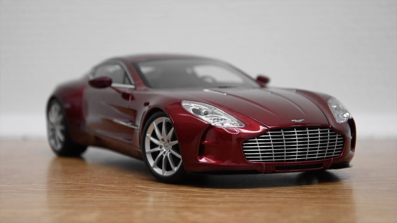 Autoart Aston Martin One-77 1/18 - Review - YouTube