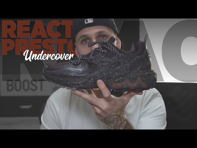 NIKE REACT PRESTO X UNDERCOVER REVIEW & ON FEET - YouTube
