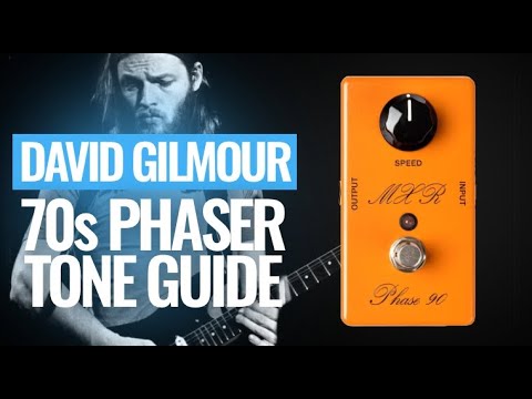David Gilmour's phaser tones with the MXR Phase 90! - YouTube