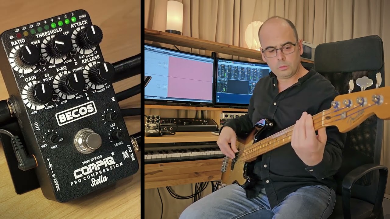 How to use compression with bass - BECOS CompIQ STELLA Pro + DITOS