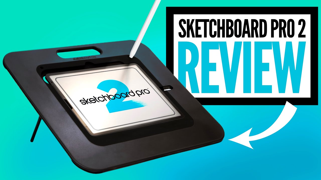 Sketchboard Pro 2 Review! Must Have iPad Drawing Accessory? - YouTube