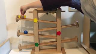 PLAYMeToys（プレイミー） フラワーガーデン｜木製スロープトイ - YouTube