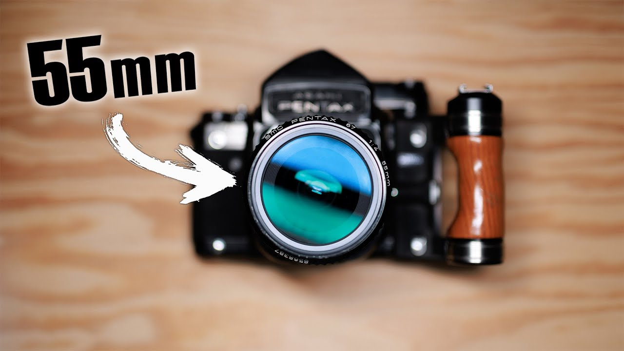 55mm Pentax SMC 67 lens review - YouTube