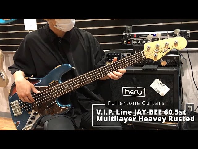 Fullertone guitaras | V.I.P. Line JAY BEE 60 5st Multilayer Heavey