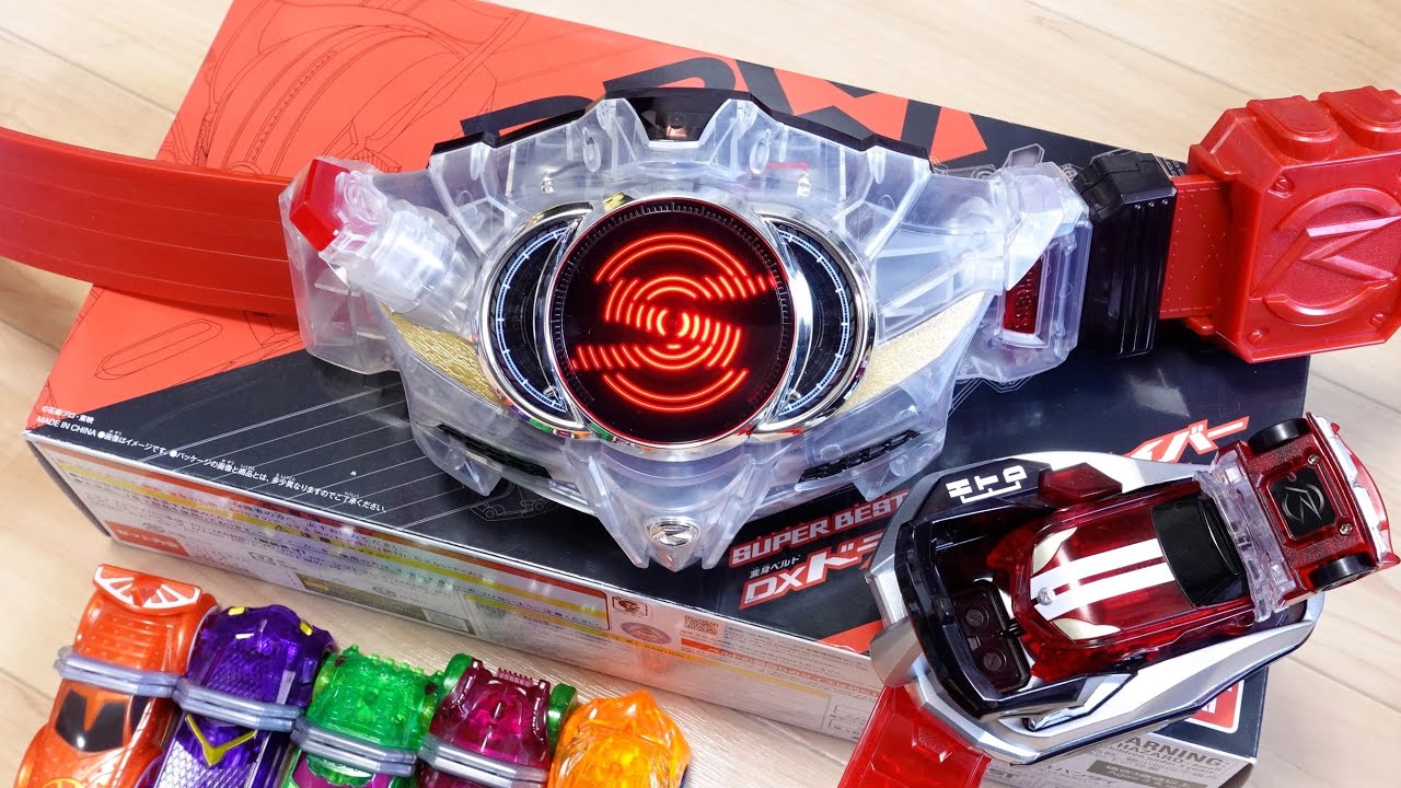 Clear version DX Drive Driver! Transform into Kamen Rider Drive