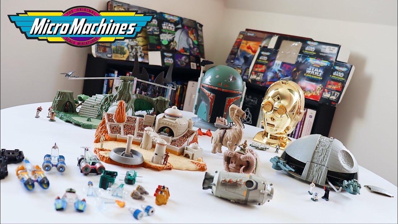 Star Wars Micro Machines Toy Haul #1 (Boba Fett / C-3PO / Death