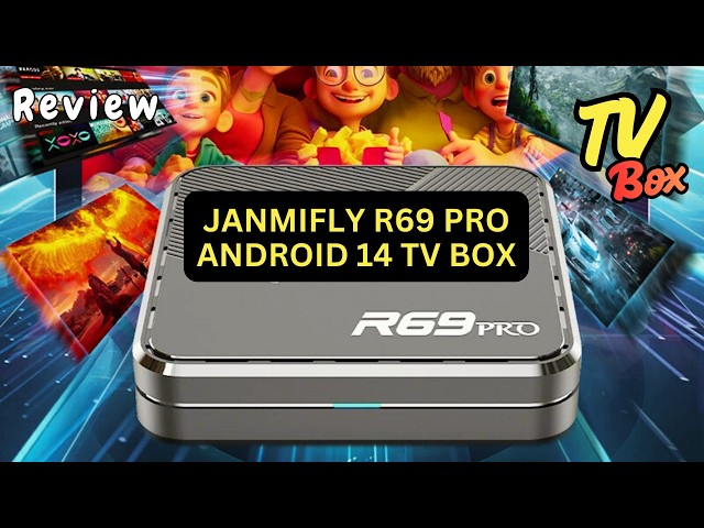 Janmifly R69 PRO Android 14 TV Box | TV Box Review - YouTube