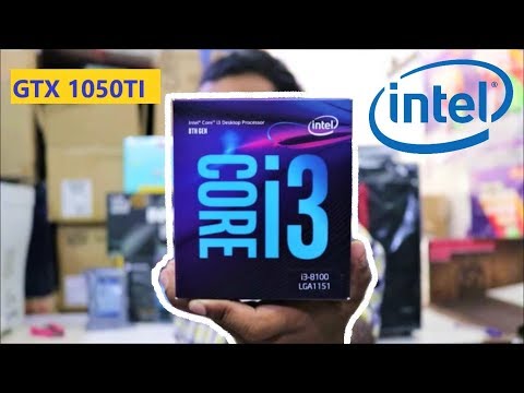 Intel i3 8100 and GTX 1050ti Gaming PC build | 45K Budget - YouTube