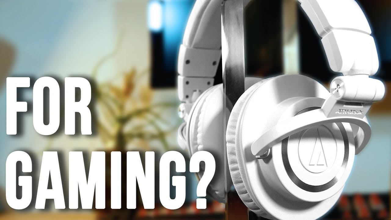 Audio Technica ATH-M50X for Gaming? - YouTube