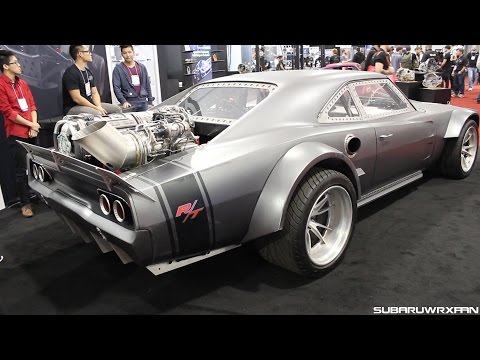 JET Powered Dodge Charger from Fast 8! - YouTube