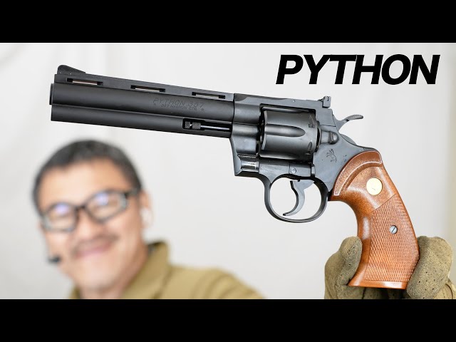 コルト パイソン 6インチ HW R-modelタナカ ガスガン リボルバー