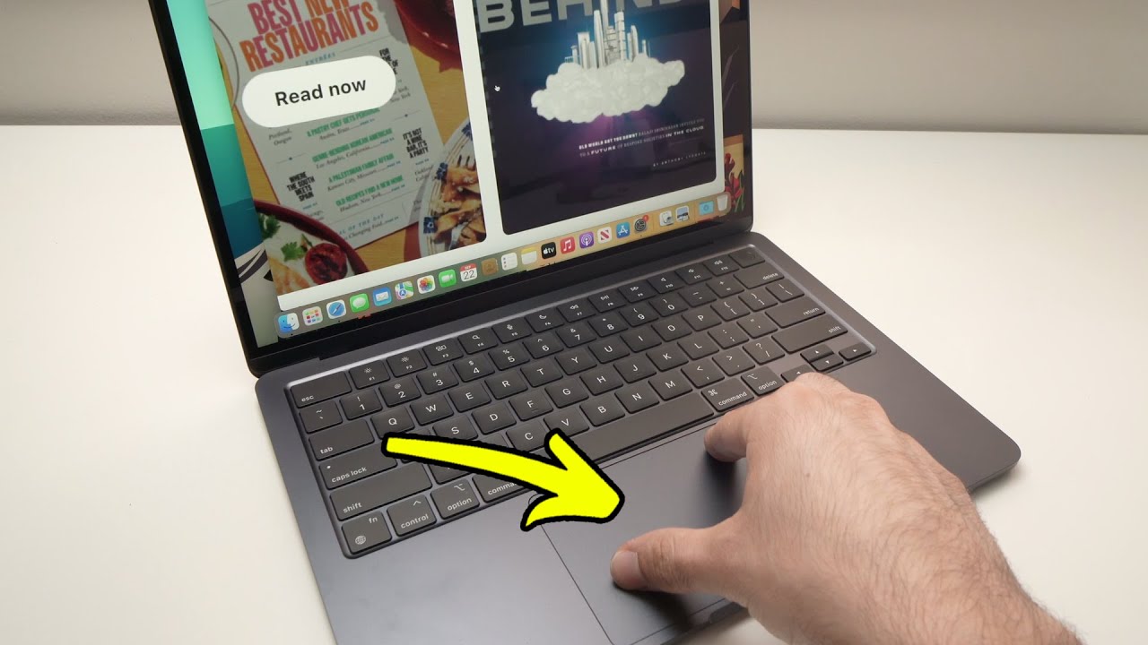 MacBook Air M2 Trackpad Gestures for Beginners - YouTube