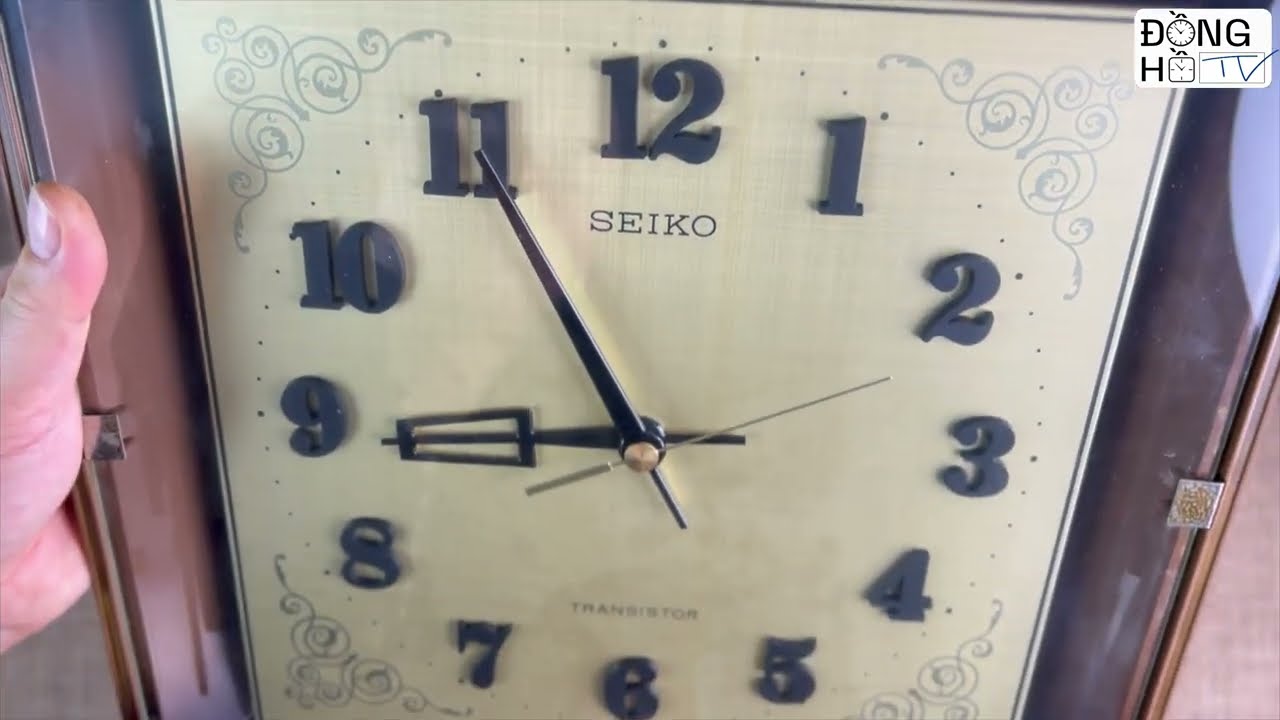 SEIKO japan vintage TTX-677 34cm transistor wall clock 34cm