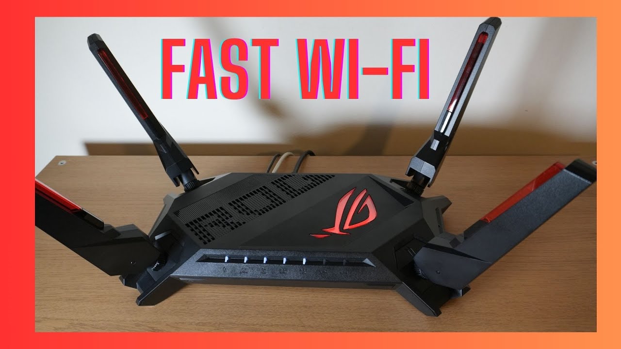 ASUS ROG Rapture GT AX6000 WiFi 6 Gaming Router Speedtest & Review